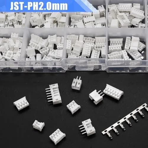 Taiss JST PH Connector Kit 580PCS 2.0mm | Widely Used in Household & Electronics thumbnail 5