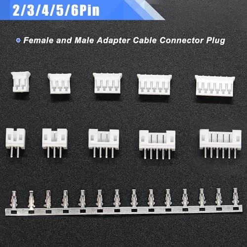 Taiss JST PH Connector Kit 580PCS 2.0mm | Widely Used in Household & Electronics thumbnail 7