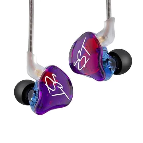 EZ EAR KZ ZST In Ear Monitor Headphone Hybrid 1BA+1DD Wired Earbuds 3.5mm | HiFi Gaming & Music thumbnail 1