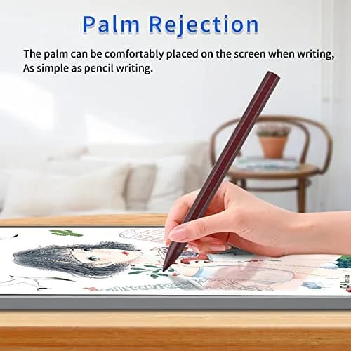 SSS·GRGB Rechargeable Stylus Pen for HP Laptops | Red, 14.6cm (0.9cm Diameter) thumbnail 4