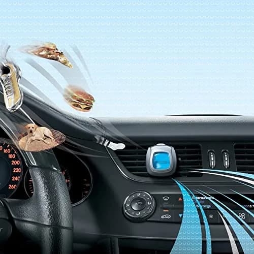 Febreze Car Vent Clip Air Freshener, Laundry Fresh Scent, 2 Packs (4 Clips Total) thumbnail 2