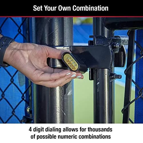 Master Lock Resettable Combination Padlock 2-Pack | Hardened Steel Shackle for Gym Lockers & Outdoor Gates thumbnail 4