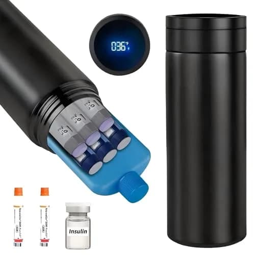 Bogush Insulin Cooler Travel Case TSA Approved 22.9 cm (9 in) | Keeps Medication Cool for 60 Hours thumbnail 2
