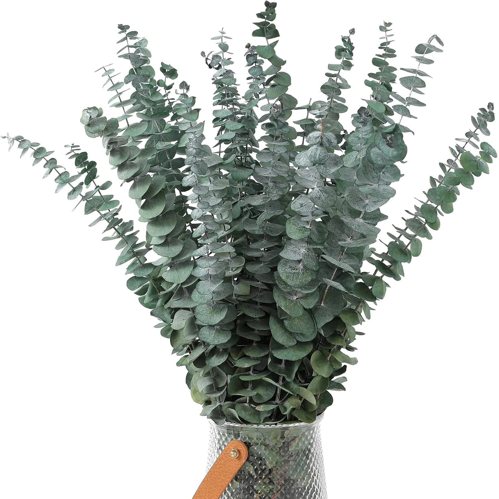 FAVOWREATH 30 Pcs Dried Eucalyptus Stems 17" Real Eucalyptus for Shower Hanging | Natural Scent & Long-Lasting Decor - view 2