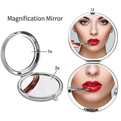 GAOLZIUY Daughter Gifts from Mom Compact Mirror 7.4cm (2.9in) | Engraved Message for Daughter thumbnail 6
