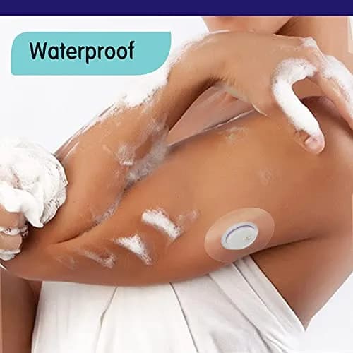 OBUZOO Clear 55Pack Sticker Decal Waterproof Sensor Covers for Libre 3 | Hypoallergenic & Sweatproof thumbnail 5