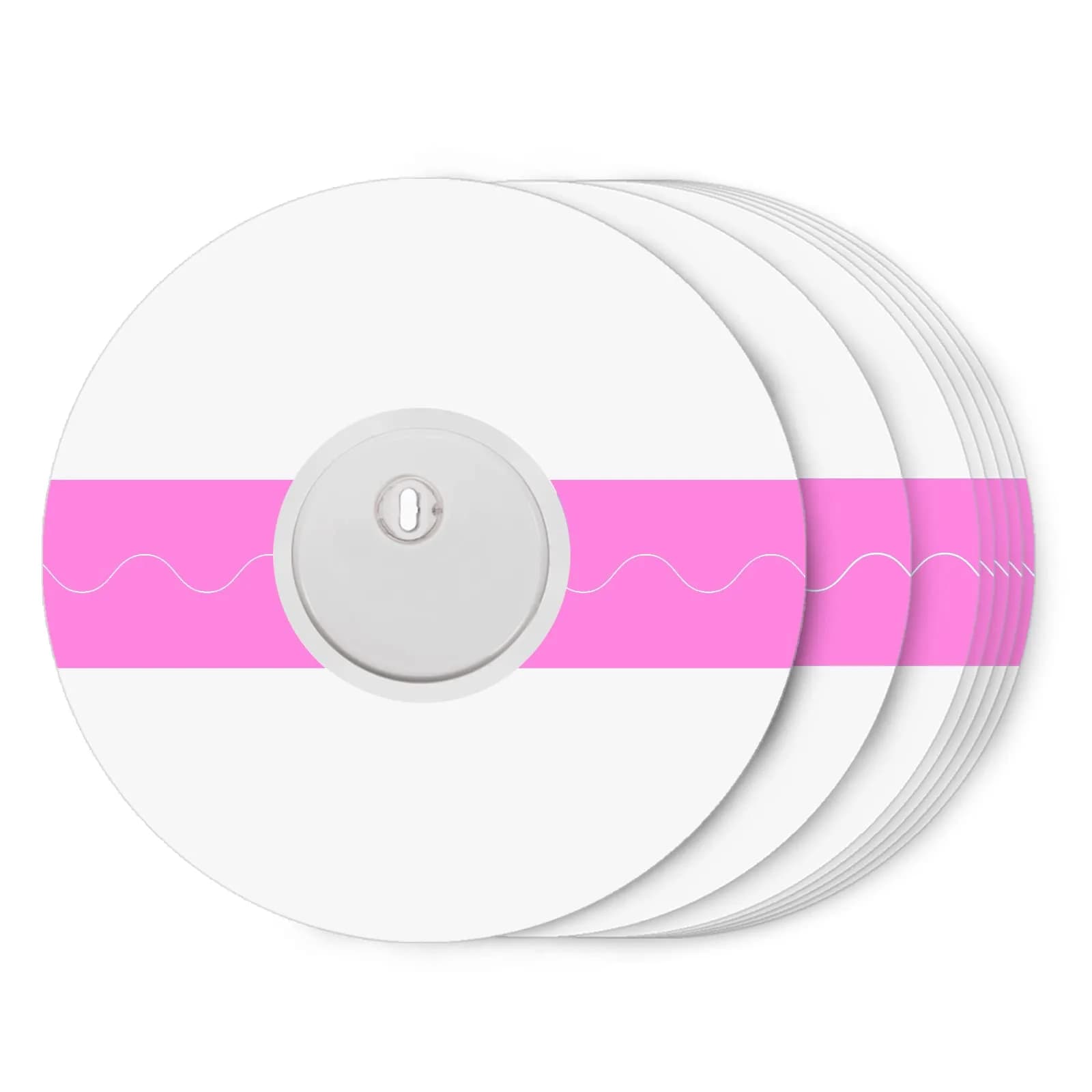 HONYOU Libre 3 Plus Sensor Covers Pink 40 Count | Waterproof Adhesive Patches for Freestyle Bandage - main product image