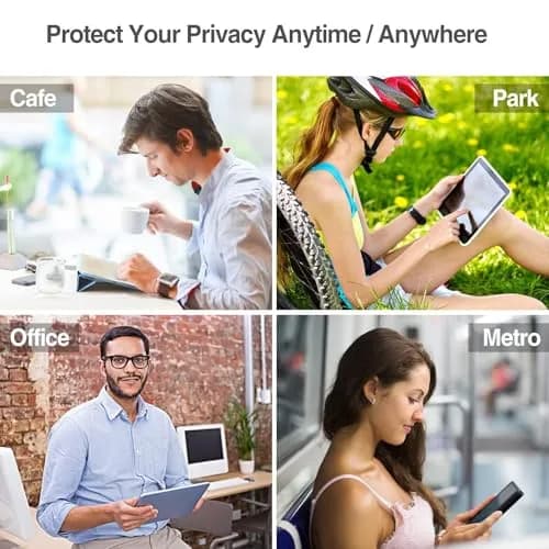 ProCase 2 Pack Privacy Screen Protector for iPad Air 5th/4th Gen & iPad Pro 11" 4th/3rd/2nd/1st Gen 10.9" | Anti-Spy Tempered Glass thumbnail 6