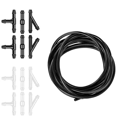 DWARFOO Windshield Washer Hose Kit, 4 Meter (157 inch) | Durable Rubber, Universal Fit for Cars & Trucks thumbnail 1