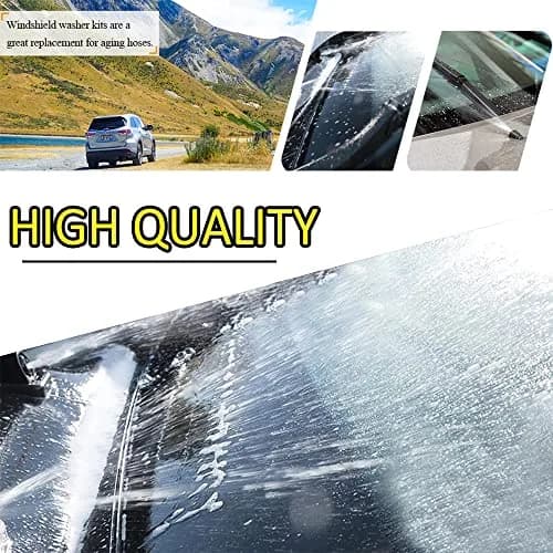 DWARFOO Windshield Washer Hose Kit, 4 Meter (157 inch) | Durable Rubber, Universal Fit for Cars & Trucks thumbnail 6