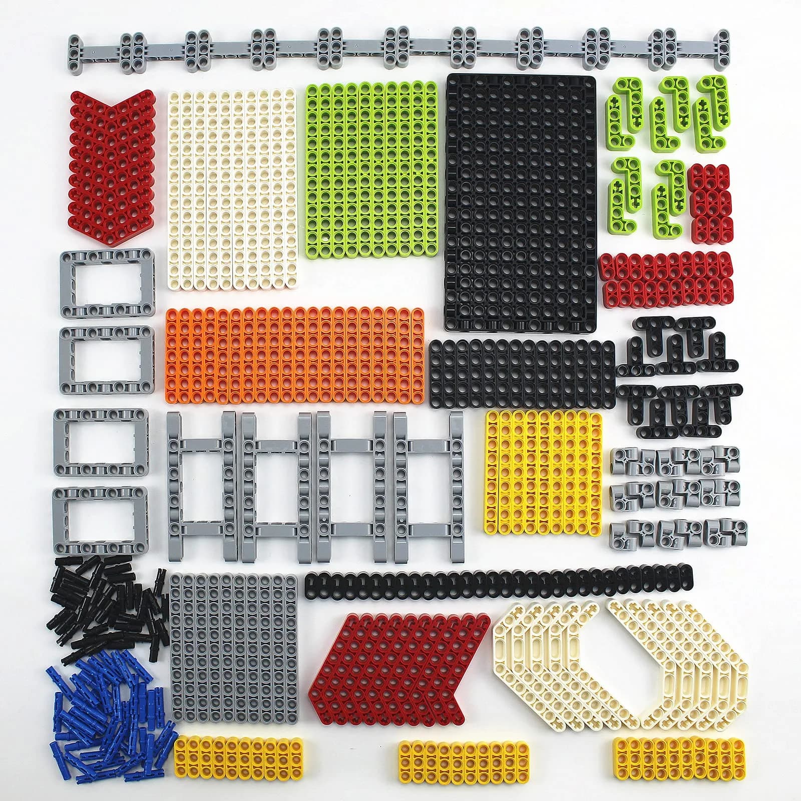 TTLYHEK MOC Parts Beams Pins Panel Connectors Bricks Sets Frame Liftarms for Technical Car DIY STEM Building Block Toys Replacement Parts (479 pcs) - main product image