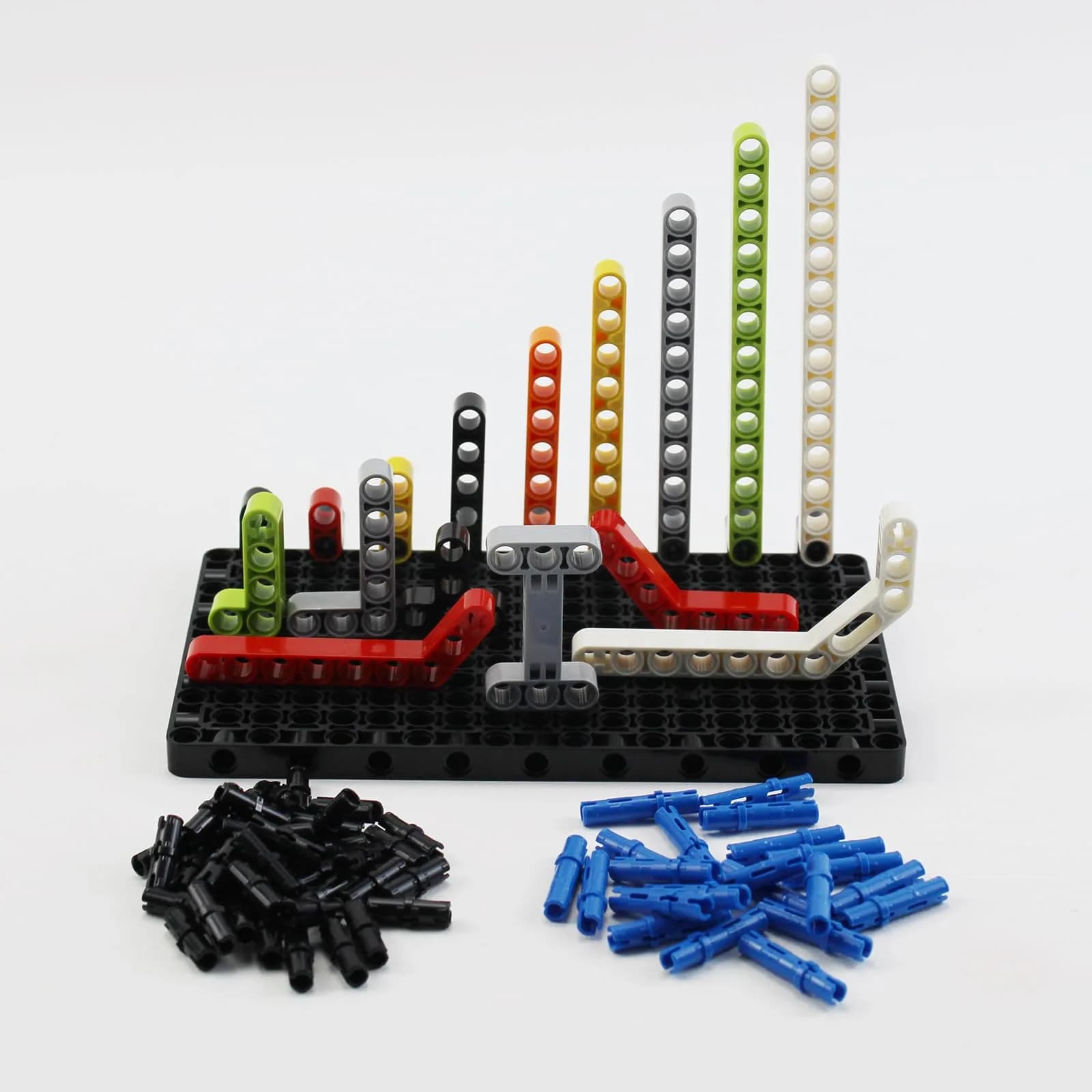 TTLYHEK MOC Parts Beams Pins Panel Connectors Bricks Sets Frame Liftarms for Technical Car DIY STEM Building Block Toys Replacement Parts (479 pcs) - view 4