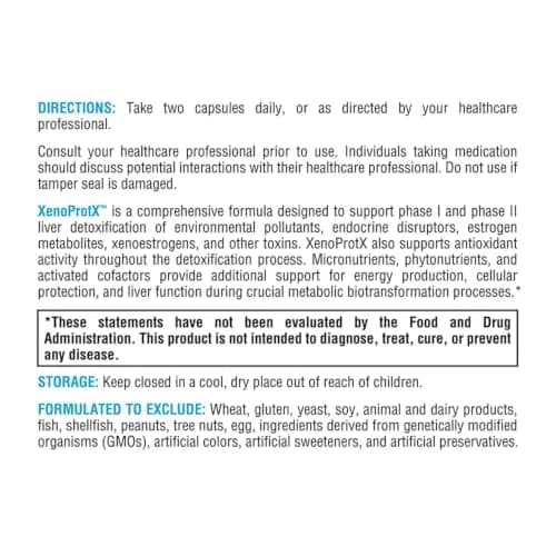 XYMOGEN XenoProtX 120 Capsules | Estrogen Metabolism & Liver Detox Support thumbnail 5