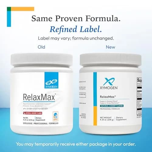 XYMOGEN RelaxMax Cherry 8.25 Oz | Magnesium Powder for Stress & Mood Support thumbnail 3