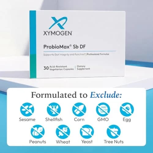 XYMOGEN ProbioMax Sb 35B 30 Capsules | 35 Billion CFU Digestive Support thumbnail 6