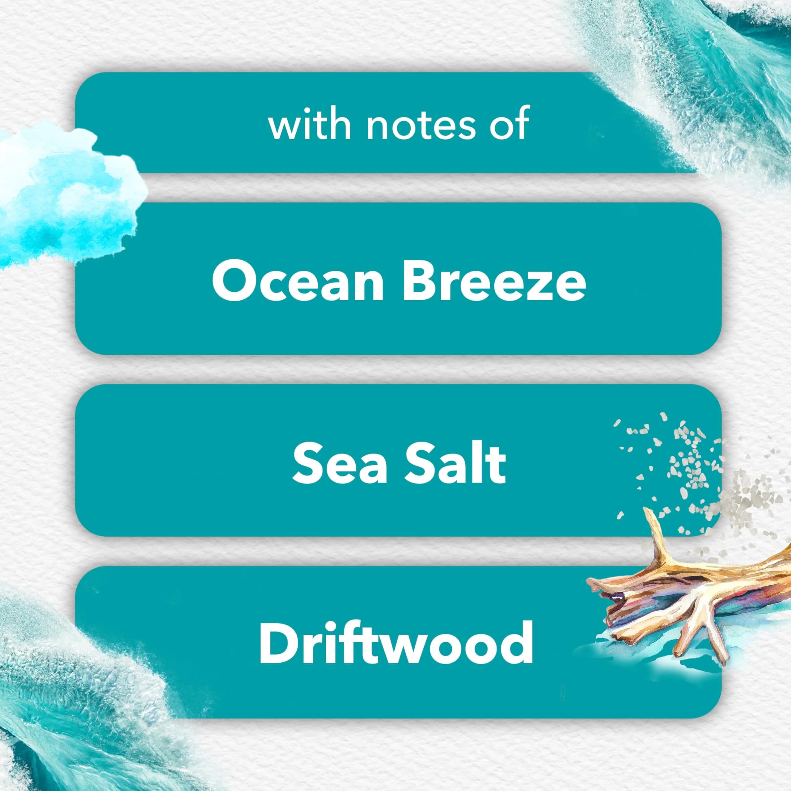 Glade Sky & Sea Salt PlugIns Refills Air Freshener, 100ml (3.35 Fl Oz) (5 Count) | Scented with Essential Oils for Home - view 4