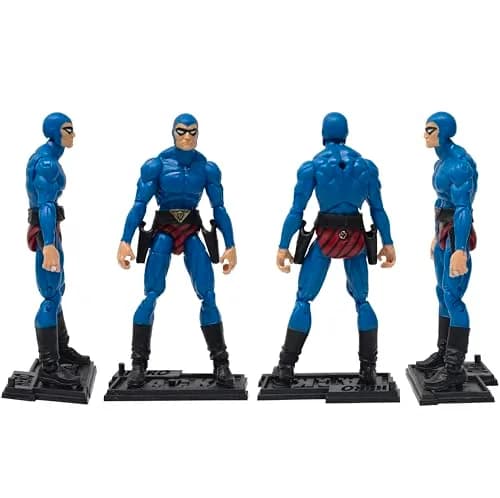 Boss Fight Studio Hero H.A.C.K.S. 21st Phantom Action Figure, Wave 1.5 – Highly Articulated Figurine & Accessories, 1:18 thumbnail 5