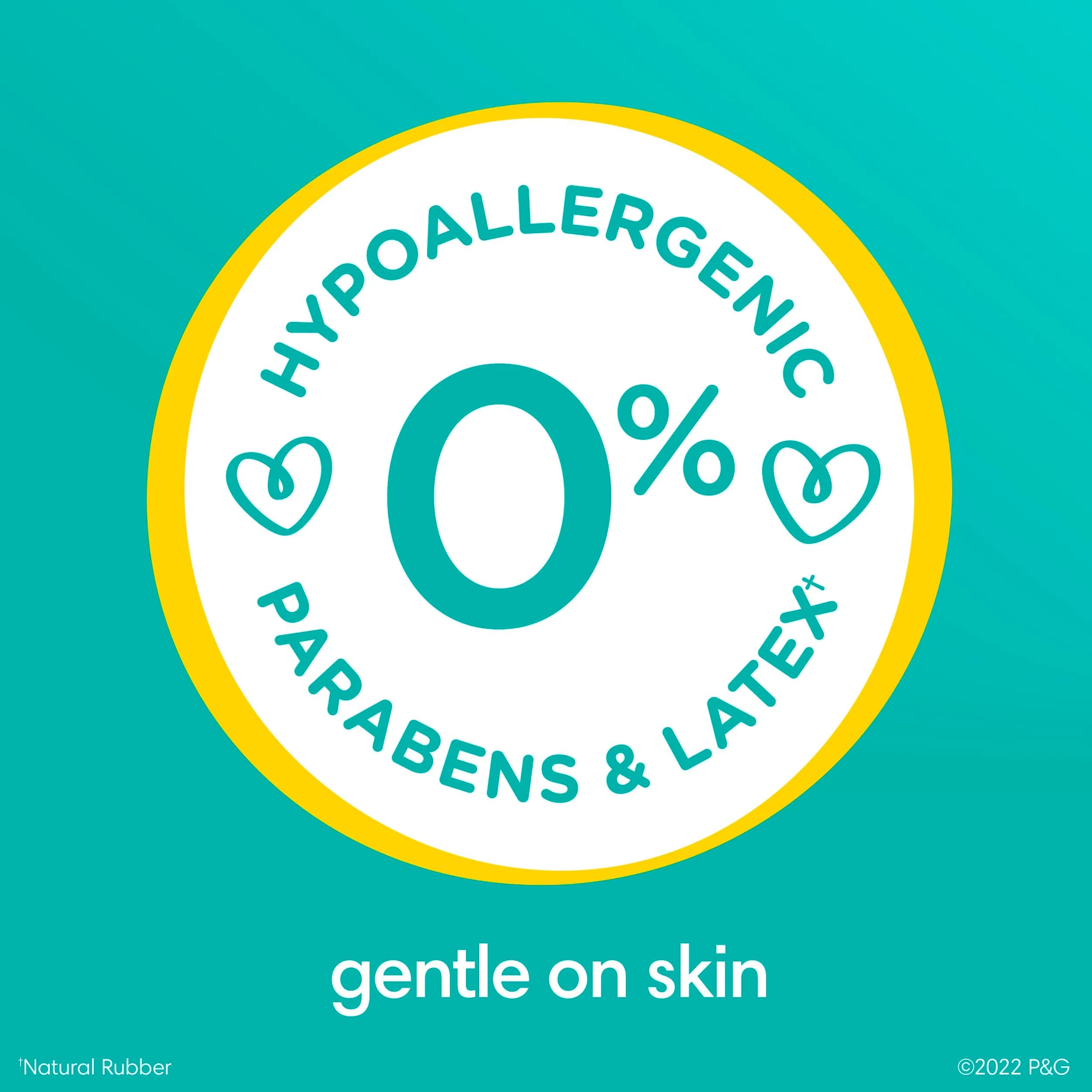 Pampers Sensitive Baby Wipes, Water Based, Fragrance Free, Hypoallergenic, 588 Count (7x Refill Packs) | Clinically Proven for Sensitive Skin - view 6