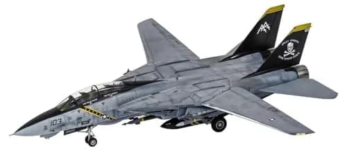 Academy 1/72 US Navy F-14B Tomcat VF-103 Jolly Rogers Plastic Model 262mm | Unassembled Aircraft Kit thumbnail 1