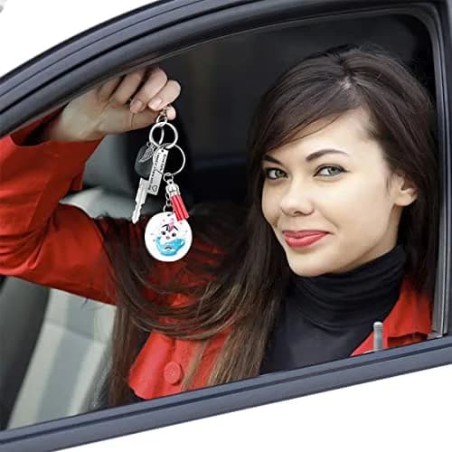 Yuntop Acrylic Jewelry Findings Set | 48 Pcs Clear Round Keychain Blanks & Accessories thumbnail 4