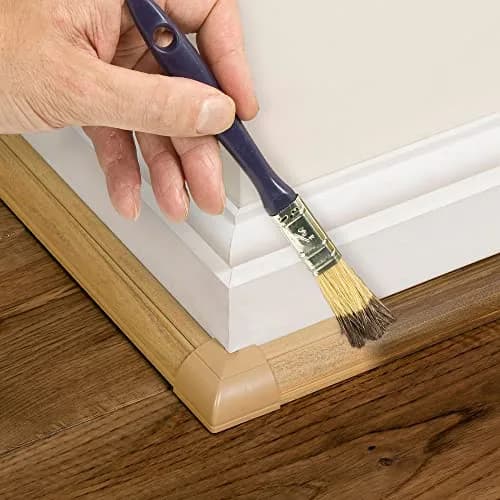 D-Line Stainable Wood-Effect Corner Cable Concealer 157in | Floor & Corner Cord Organizer thumbnail 5