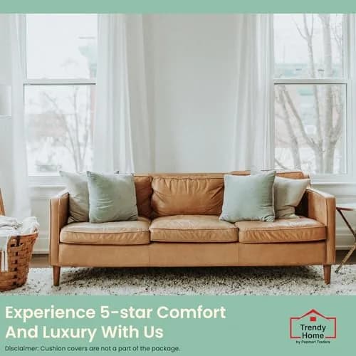 Trendy Home 24x24 Throw Pillow Insert (Set of 2, White) Hypoallergenic Cushion for Sofa & Bed thumbnail 6