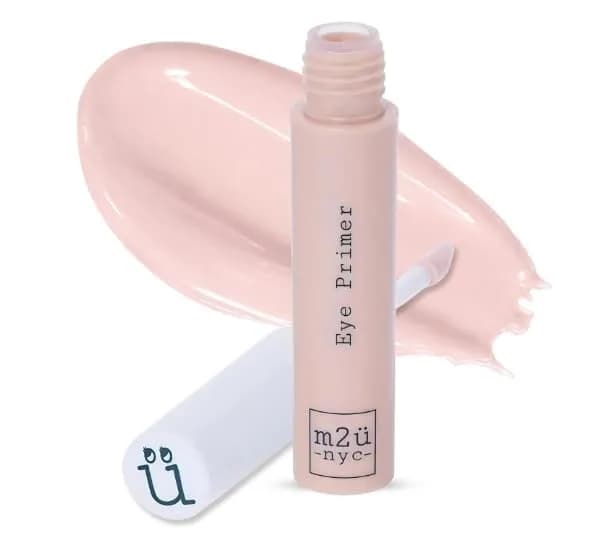 M2U NYC Eyeshadow Primer – Waterproof, Long-Lasting, Hydrating with Hyaluronic Acid (0.5 Oz) for All Skin Types