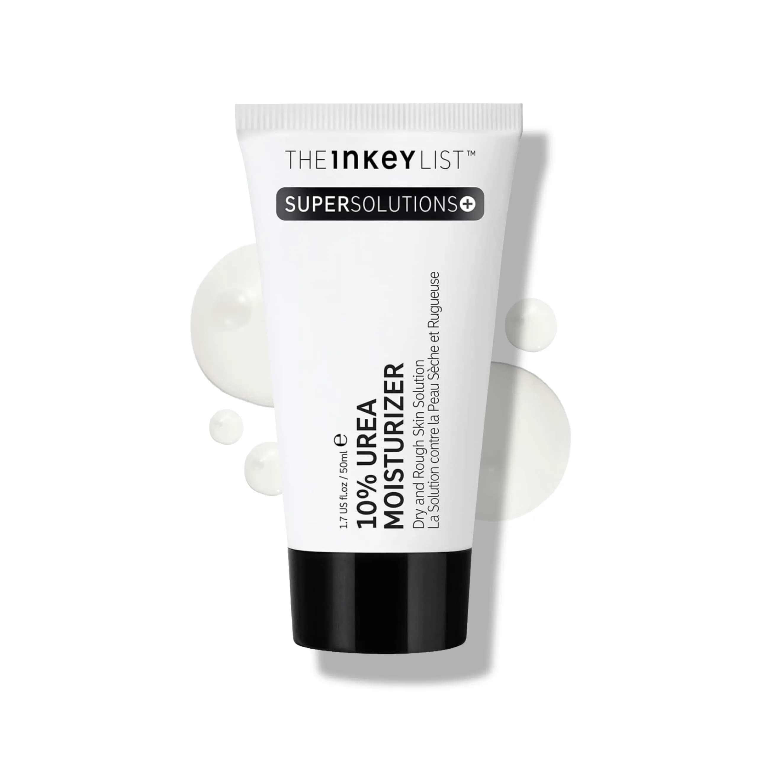 The INKEY List SuperSolutions Urea 10% Moisturizer 50ml | Fast Absorbing, Hydrates & Exfoliates Very Dry Skin