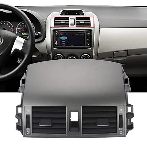 ZONFANT Adjustable Air Center Dash Fit For Toyota Corolla 2008-2013 | Manual Air Volume Control thumbnail 1