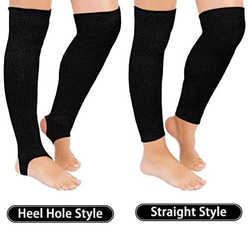 Zhanmai Cut Resistant Leg Sleeves for Safety | Breathable & Lightweight (Heel Hole Style) thumbnail 2