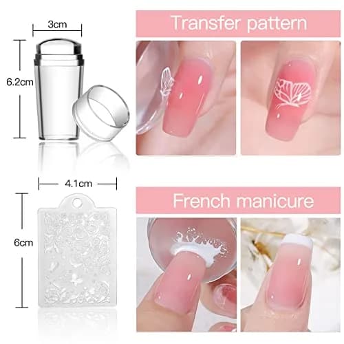 Biutee 10 pcs Nail Stamping Plates Set Halloween Nail Art Kit 12 x 4 cm (4.72 x 1.6 Inch) | Professional DIY Manicure Designs thumbnail 2