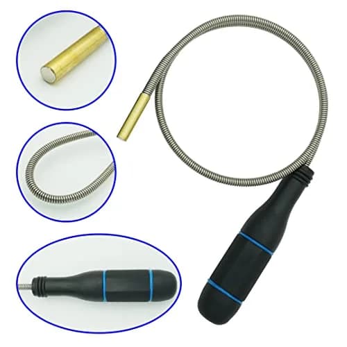 GUTIMORE Magnetic Pickup Tool 25" Flexible Bend-It Magnet Snake Blue | Strong Steel Spring & 2LB Pull thumbnail 3
