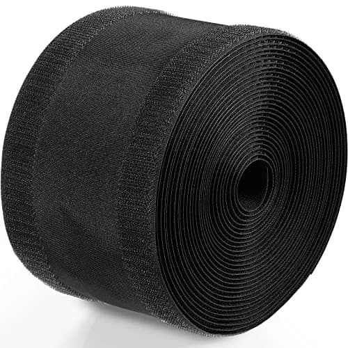 Syhood Carpet Cord Cover Floor Cable Protector 2.8 Inch 30 Feet Black | Floor Cable Management thumbnail 1