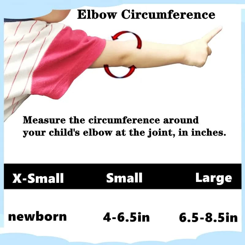 Heyshapeing Elbow Immobilizer Splint Small (4-6.5 inch) | Prevents Scratching, Thumb Sucking, IV Tube Pulling thumbnail 5