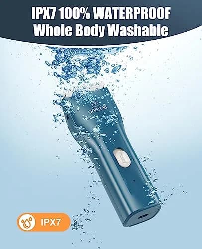 oneisall Pet Clippers for Cat Matted Hair, Quiet Pet Shaver with Storage Bag, 90-Min Runtime thumbnail 5