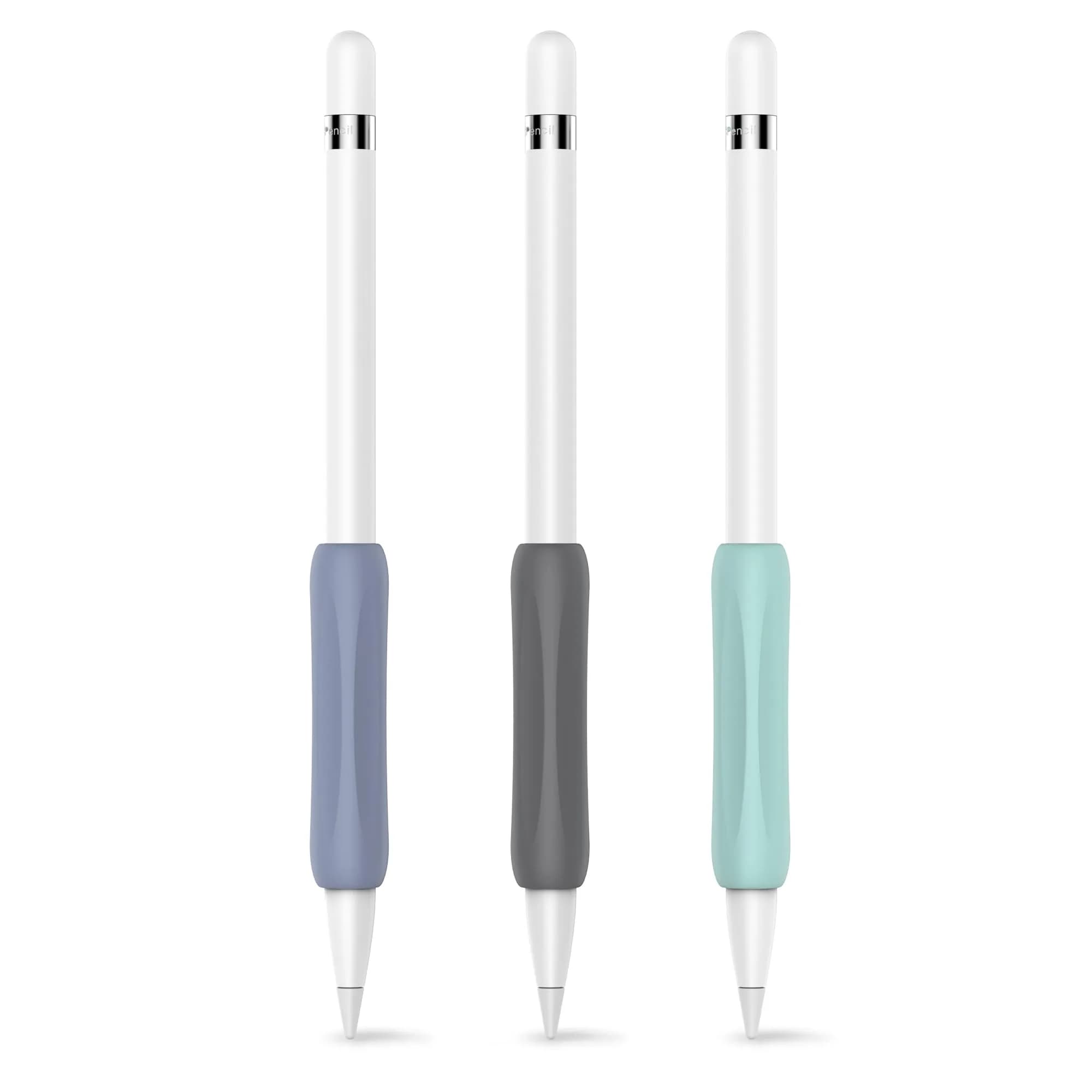 Delidigi Apple Pencil Grip, Ergonomic Silicone Sleeve for 1st/2nd Gen | Comfortable, Anti-Slip, No-Roll