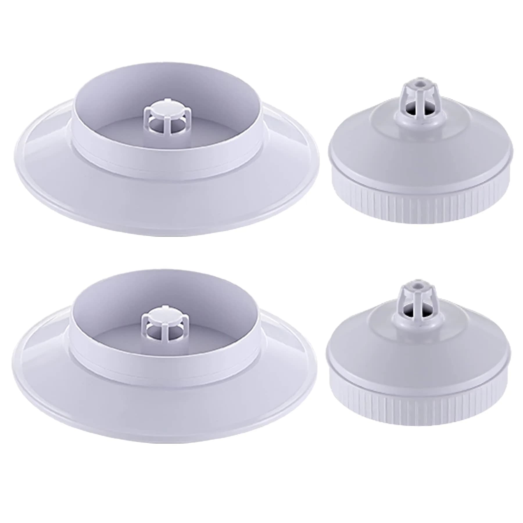 OYES Cat Water Fountain Filter Bracket for 2.0L/67oz Stainless Steel Automatic Circulation Cat Fountain | Blue Round Plastic Housing - main product image