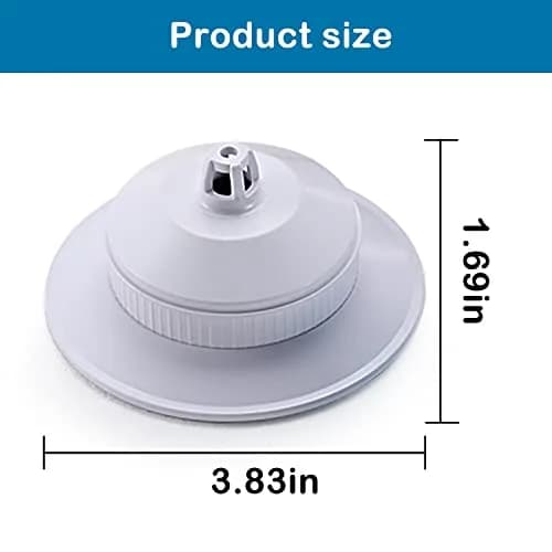 OYES Cat Water Fountain Filter Bracket for 2.0L/67oz Stainless Steel Automatic Circulation Cat Fountain | Blue Round Plastic Housing thumbnail 5