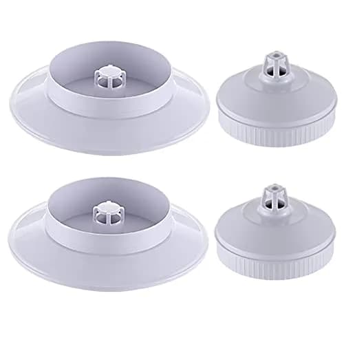 OYES Cat Water Fountain Filter Bracket for 2.0L/67oz Stainless Steel Automatic Circulation Cat Fountain | Blue Round Plastic Housing thumbnail 1