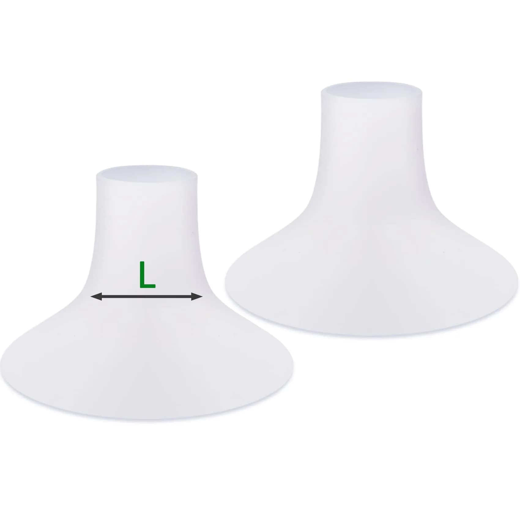 Mompmuir Breast Pump Cushion L (2 pc) | Reduces Pumping Pain, Customizes Flange Fit for 27-29mm Shields - main product image