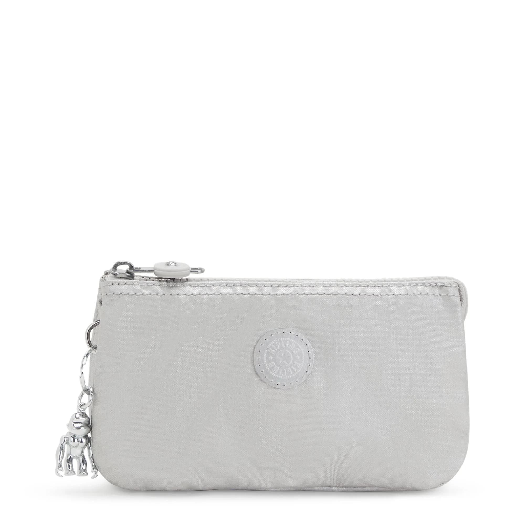 Kipling Women's Creativity Large Pouch | Versatile Travel Organizer, Lightweight & Water Resistant (7.25''L x 4.25''H x 1.5''D)