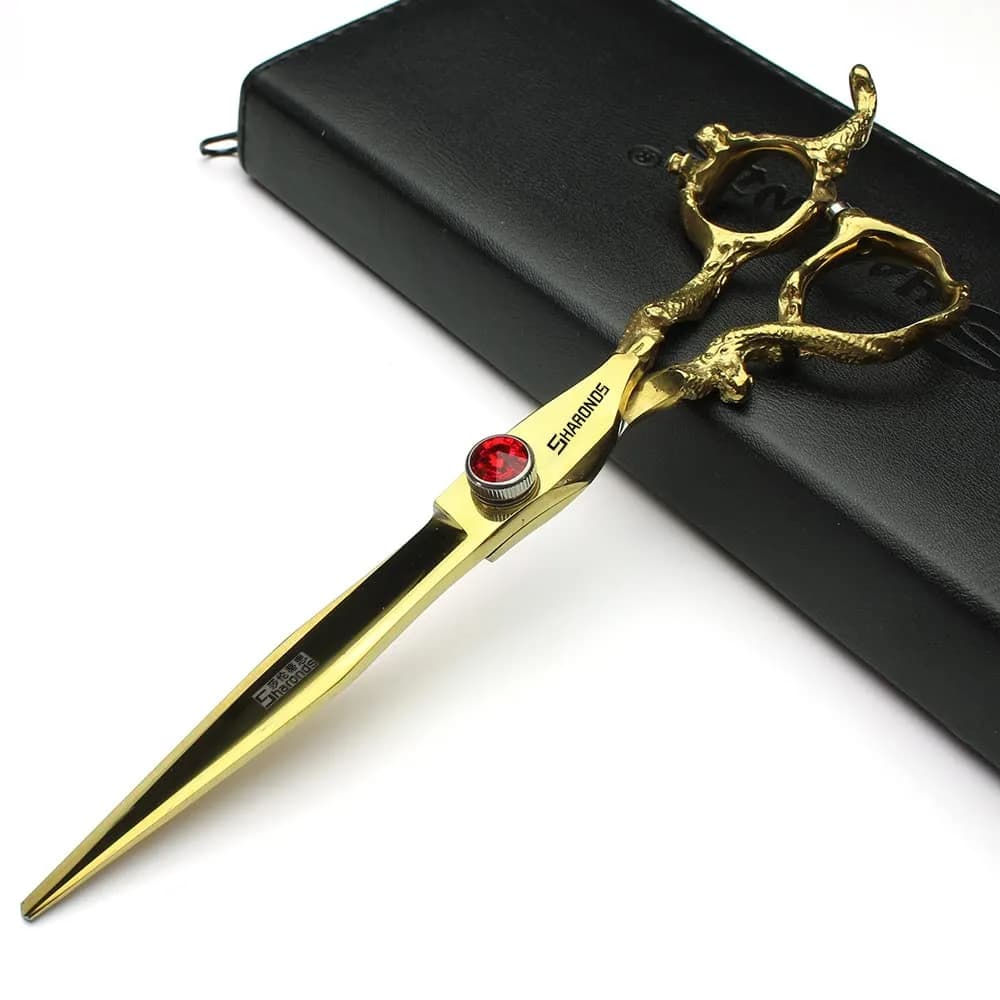 SHARONDS Professional Hair Cutting Dragon Shears 7 inch (17.78 cm) | Precision Barber Salon Tool - main product image