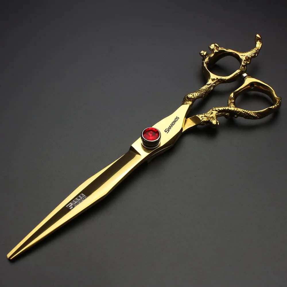 SHARONDS Professional Hair Cutting Dragon Shears 7 inch (17.78 cm) | Precision Barber Salon Tool - view 3