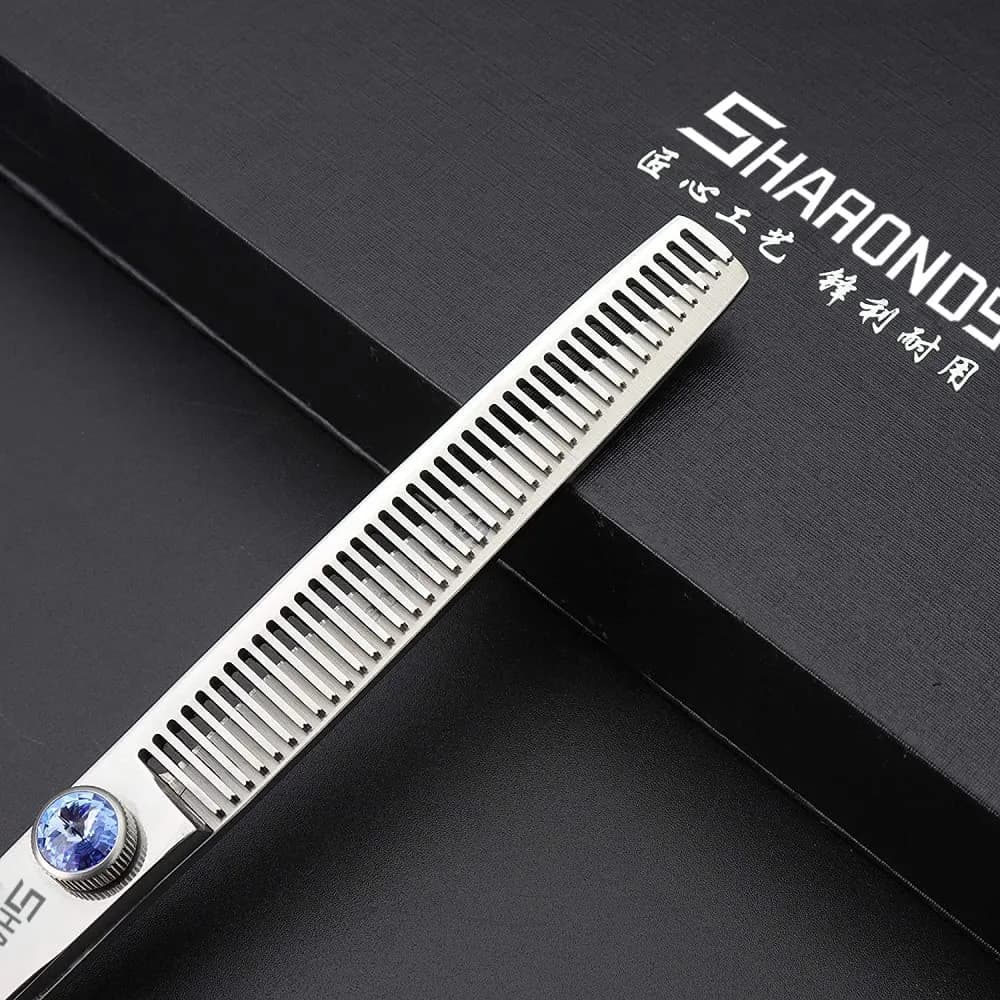 SHARONDS 7 Inch Dragon Hair Cutting Shears - 2 Piece Set (Dragon Design) - view 5