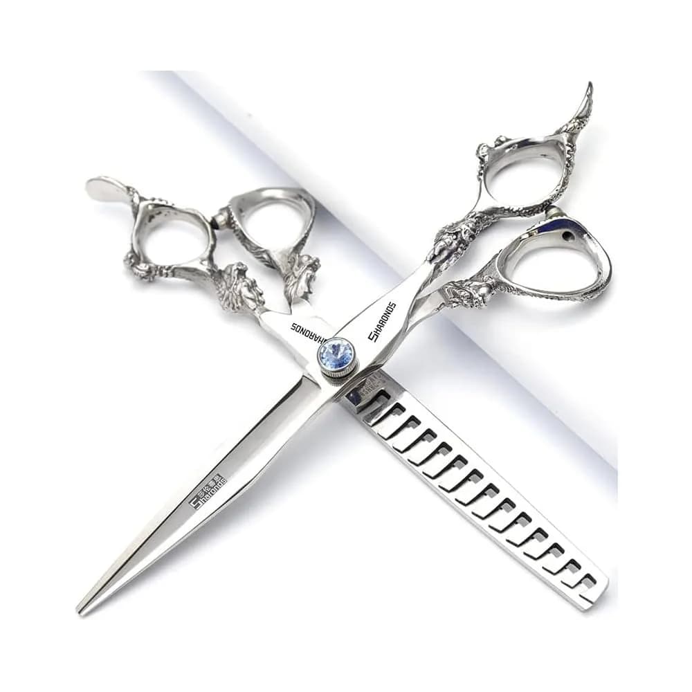 SHARONDS Dragon Shears 7 Inch - 2 Piece Set (Dragon Design) - main product image