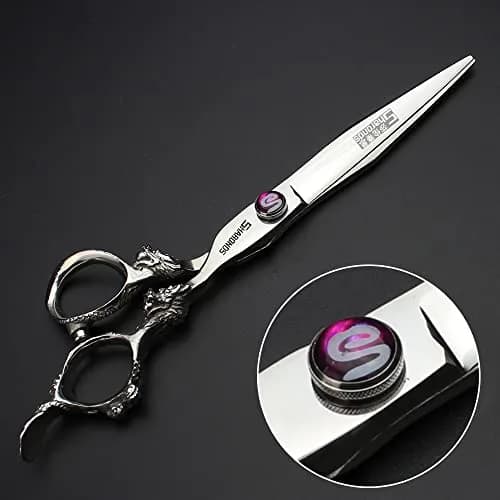 SHARONDS 7" 7.5" 8"9" Professional Hairdressing Scissors Barber Salon Hair Cutting Dragon Shears (Large) | Stainless Steel, Ergonomic Design thumbnail 6