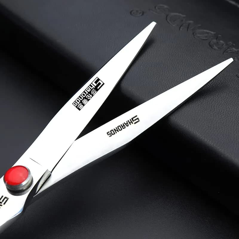SHARONDS Professional 8 Inch Dragon Hair Cutting Shears - Precision Barber Salon Tool - view 5