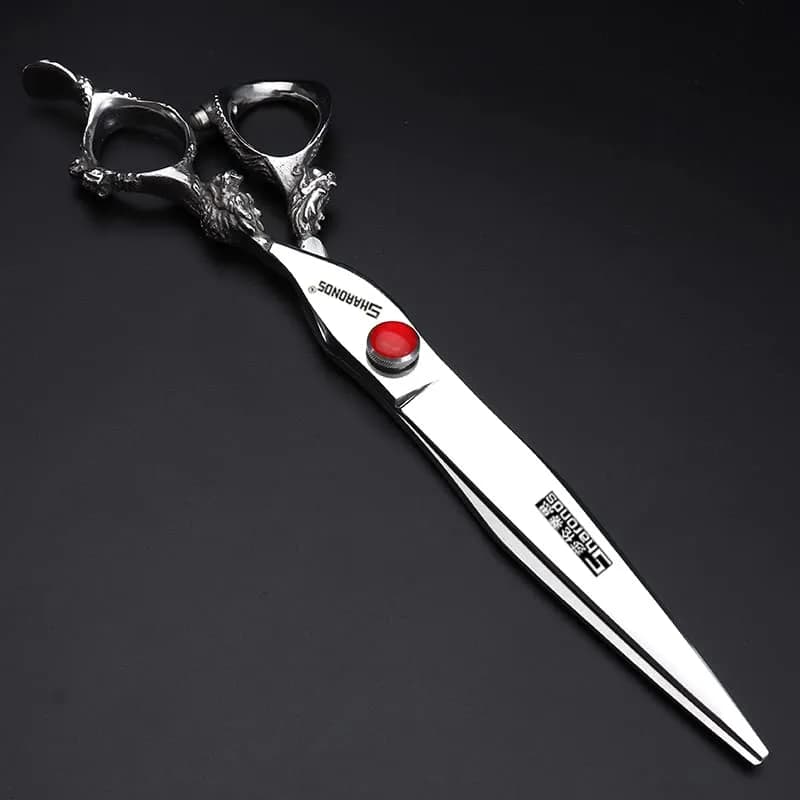 SHARONDS Professional 8 Inch Dragon Hair Cutting Shears - Precision Barber Salon Tool - view 3