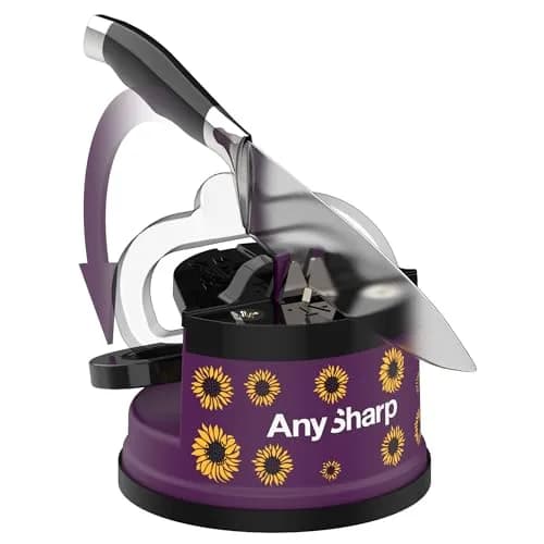 AnySharp Knife Sharpener – Sunflower | Hands-Free, Easy to Use, Compact thumbnail 2