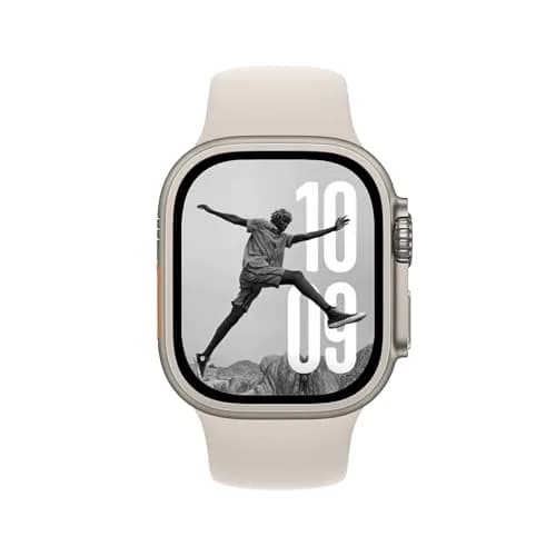 DONEGANI Silicone Sport Watch Band for Apple Watch Series 11/10/9/8/7/6/5/4/3/2/1 38mm-49mm | Water-Resistant, Durable, Unisex thumbnail 2
